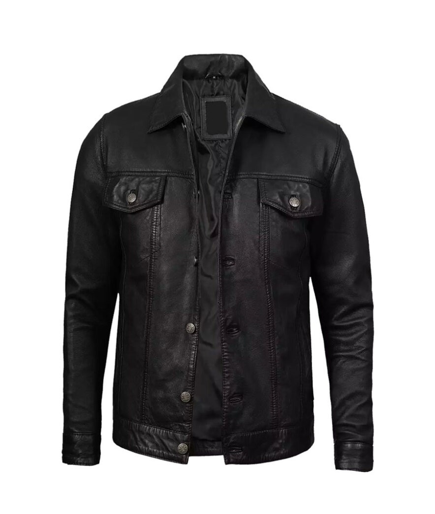 Mens-Black-Washed-Leather-Trucker-Jacket-1.jpg