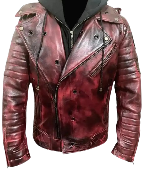 Mens-Distressed-Red-Leather-Biker-Jacket-with-Black-Fleece-Hood-2.png