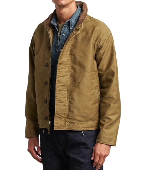 Men's Lanterns Kyle Chandler Brown Cotton Jacket